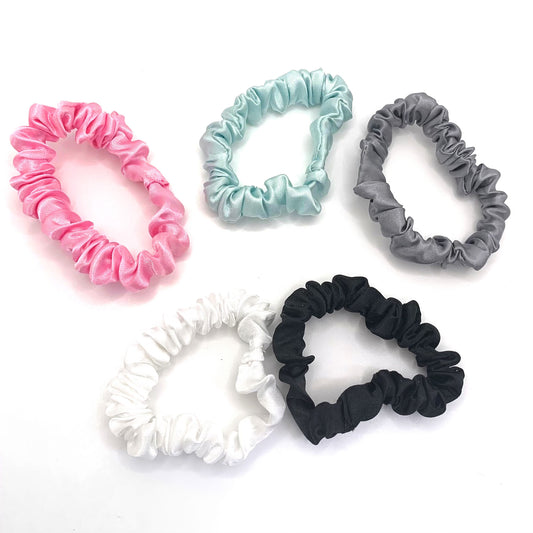 5 Pack Hair Scrunchies Gift Box - Skinny Style