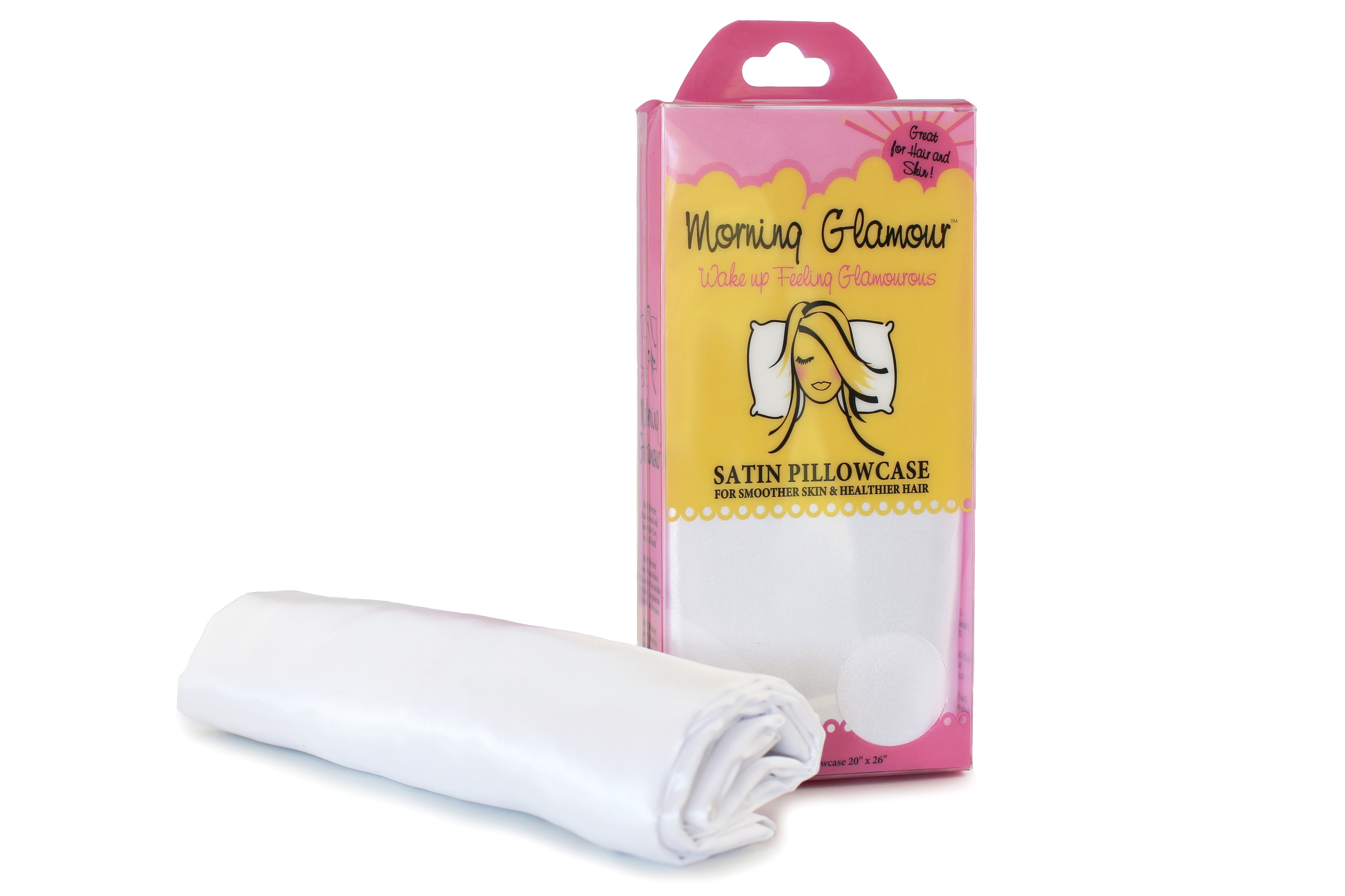 Satin Pillowcase Standard/Queen Single (multiple color options availab