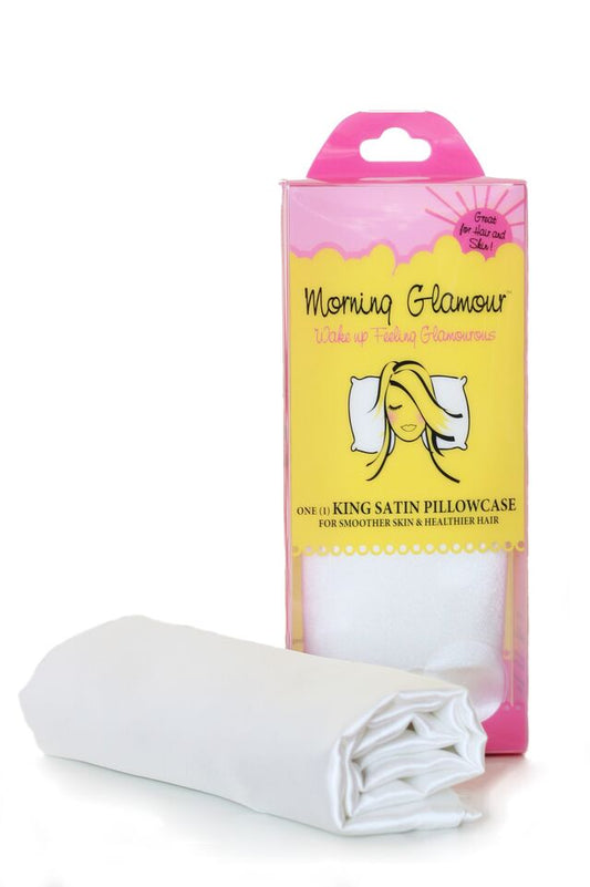 King-Size Single Box Satin Pillowcase for smoother skin and healthier hair