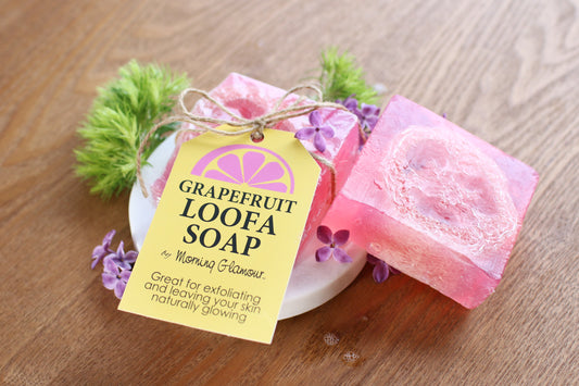 Artisan Loofah Soap-GRAPEFRUIT