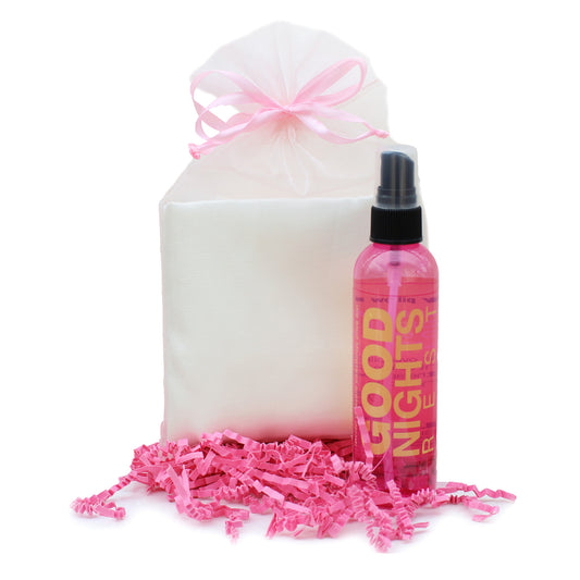 GIFT SET with STANDARD PILLOWCASE AND PILLOWMIST (multiple color options)