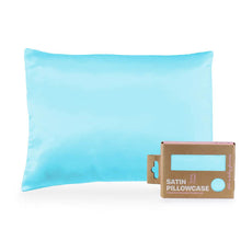 Load image into Gallery viewer, Satin Pillowcase Standard/Queen Single -ECO-Friendly packaging (multiple color options available)
