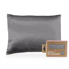 Load image into Gallery viewer, Satin Pillowcase Standard/Queen Single -ECO-Friendly packaging (multiple color options available)
