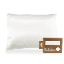 Load image into Gallery viewer, Satin Pillowcase Standard/Queen Single -ECO-Friendly packaging (multiple color options available)
