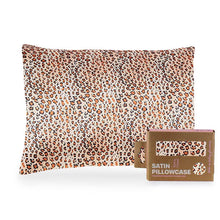 Load image into Gallery viewer, Satin Pillowcase Standard/Queen Single -ECO-Friendly packaging (multiple color options available)
