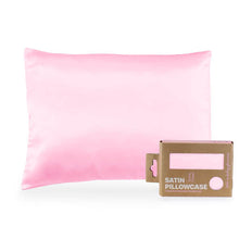Load image into Gallery viewer, Satin Pillowcase Standard/Queen Single -ECO-Friendly packaging (multiple color options available)
