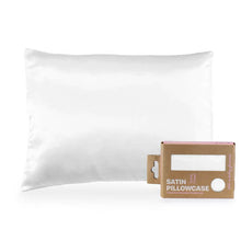 Load image into Gallery viewer, Satin Pillowcase Standard/Queen Single -ECO-Friendly packaging (multiple color options available)
