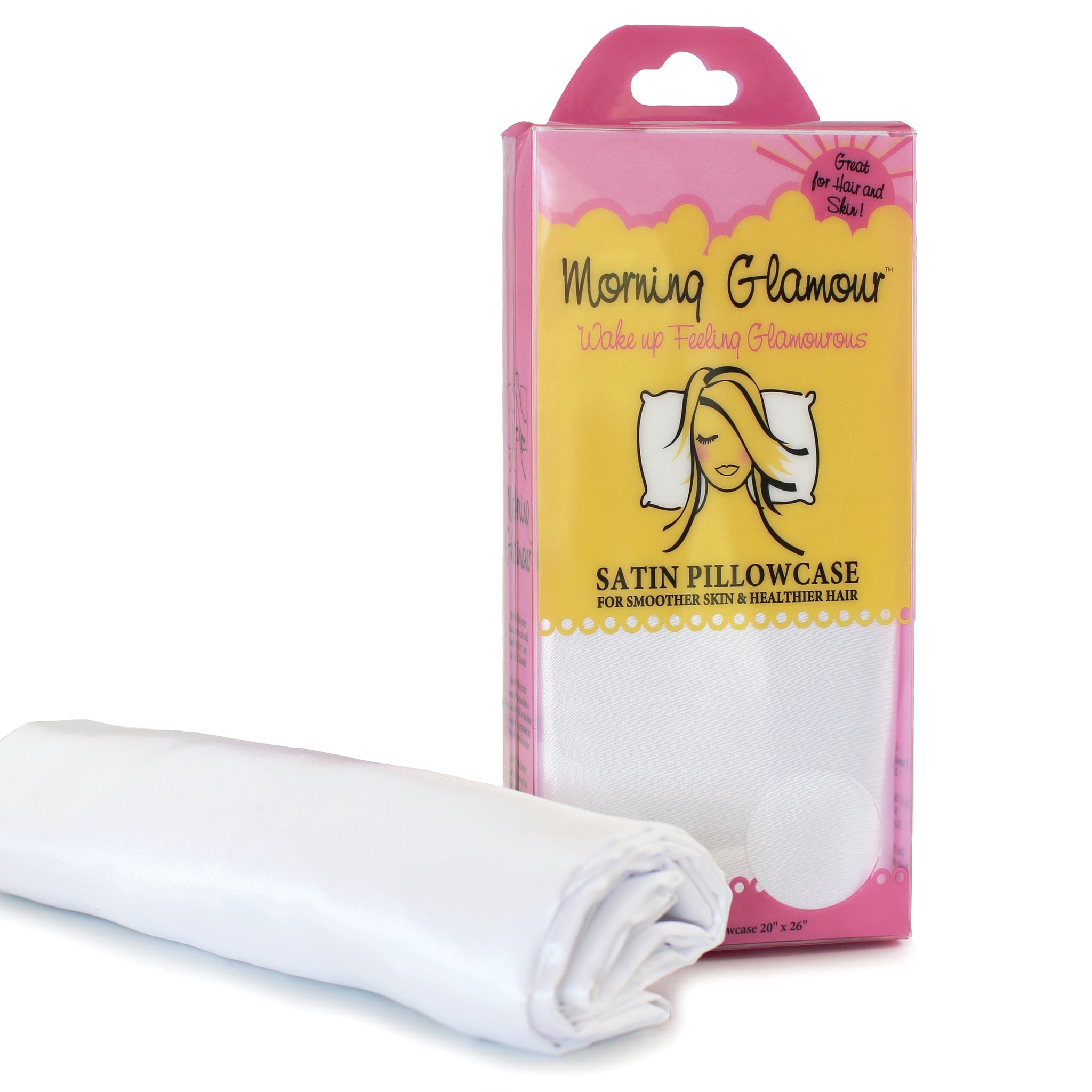 Satin Pillowcase Standard/Queen Single (multiple color options available)