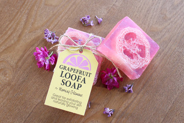 Artisan Loofah Soap-GRAPEFRUIT