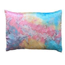 Load image into Gallery viewer, Tie -Dyed Satin Pillowcase Standard Single
